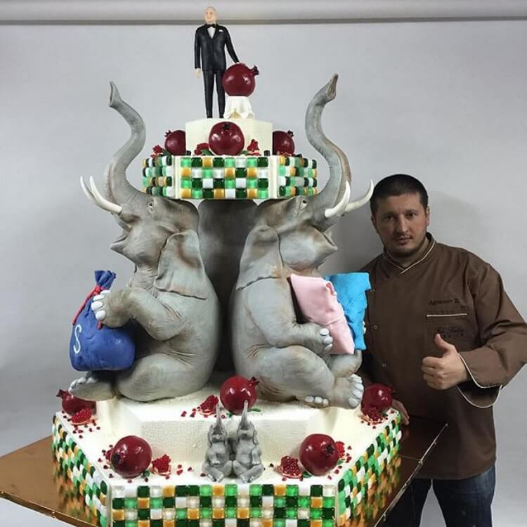 Самые сказочные торты от Рената Агзамова