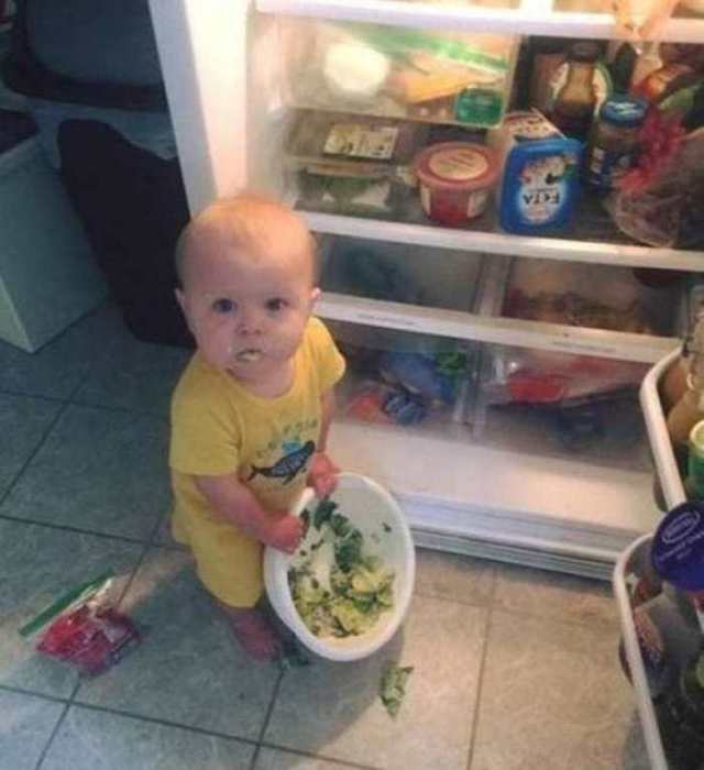 17 фотографий, которые демонстрируют, что ребенка ни в коем случае нельзя оставлять одного!