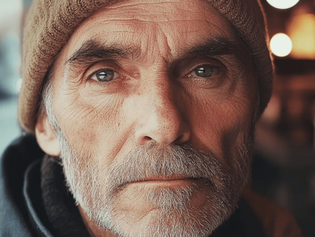 Бездомный попросил меня купить ему кофе на день рождения — несколько часов спустя он сел рядом со мной в первом классе