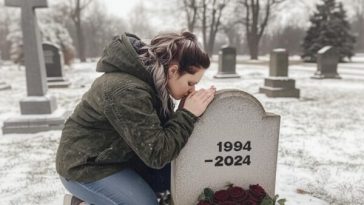 На похоронах мужа жена встречает женщину с его ребёнком на руках