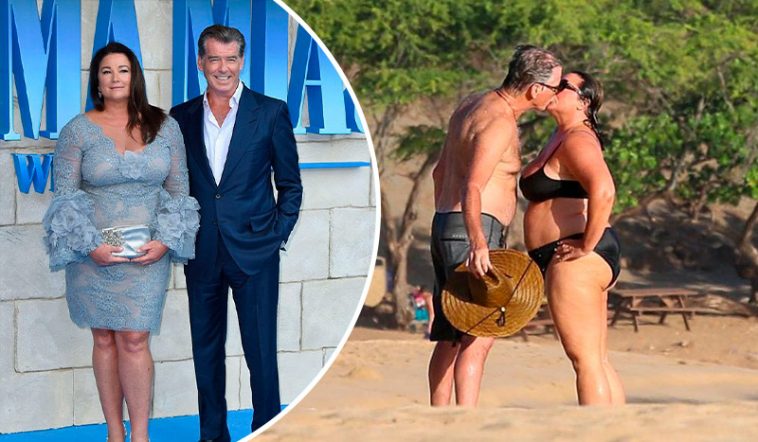 Кили Шей Смит поразила всех похудением на премьере MobLand: Пирс Броснан не скрывал гордости